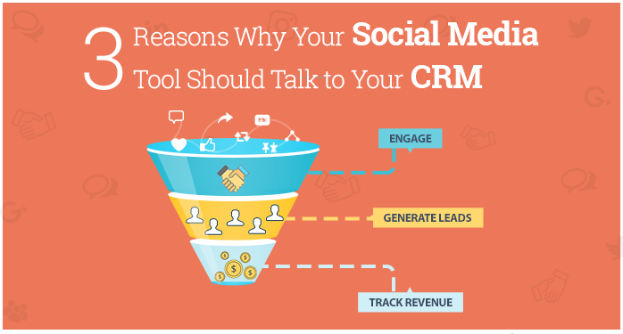 Spreekt uw Sociale Media Tool met uw CRM?  3 Redenen waarom het dat wél zou moeten doen.